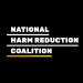 Logo for National Harm Reduction Coalition in white text with white underlines