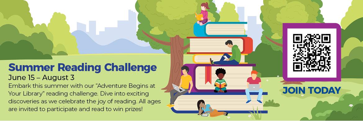 Summer Reading Challenge June 15th-August 3rd